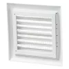 Vents MV 103S műanyag ívelt rács 156x151mm