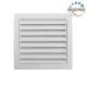 Vents MV 103 VS ÍVELT műanyag szellőzőrács CSŐCSATLAKOZÓVAL 156X151