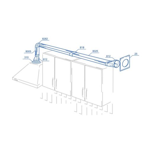 Vents DPV 200x300S szürke nyitható műanyag rács