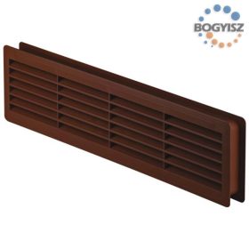  Vents MV 430/2 műanyag AJTÓRÁCS DUPLA CSOMAGOLÁSSAL 453X91 barna