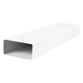 VENTS 9005 lapos PVC légcsatorna 90 × 220 mm, 0,5 m