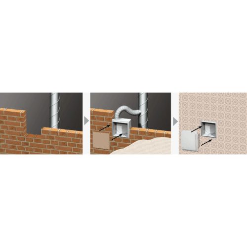 Vents VNV-1 B 80 TR fali radiális ventilátor