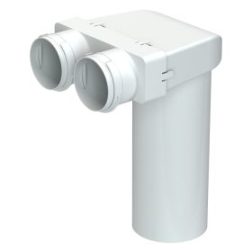 Blaufast RPZ 125/75X2 mennyezeti műanyag SZELEPFOGADÓ IDOM