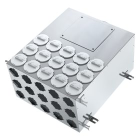   Blaufast SR 200/75X15 01 FÉM LÉGELOSZTÓ DOBOZ Ø200 mm, 15 CSONKKAL