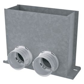   Blaufast RPF 300X100/75X2 M fali FÉM LÉGRÁCSFOGADÓ IDOM (200X55 mm)