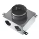 Blaufast SR 125/75x2 01 fém légelosztó doboz Ø125 mm 2 csonkkal