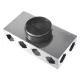 Blaufast SR 160/75x8 01 fém légelosztó doboz Ø160 mm 8 csonkkal