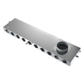   Blaufast SR 160/75X12 01 FÉM LÉGELOSZTÓ DOBOZ Ø160 mm, 12 CSONKKAL