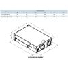 Vents VUT 550 PBE EC R A21 hővisszanyerős légkezelő berendezés