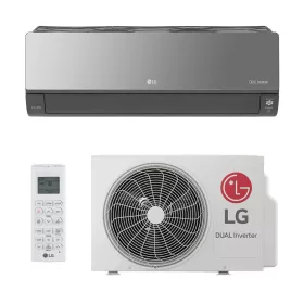 LG Artcool Mirror AC09BK inverteres oldalfali klíma 2,5 kW