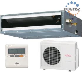   FUJITSU ARXG09KLLAP/AOYG09KBTB LÉGCSATORNÁZHATÓ INVERTERES KLÍMA + UTY-RVNYM VEZETÉKES SZABÁLYZÓ /2,5 KW / A++ / R32