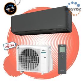   FUJITSU AIRSTAGE ASEH12KMCG-B/AOEH12KMCG INVERTERES KLÍMA / 3,4 KW / A++ / R32 - FEKETE