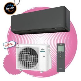   FUJITSU AIRSTAGE ASEH14KMCG-B/AOEH14KMCG INVERTERES KLÍMA / 4,2 KW / A++ / R32 - FEKETE