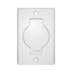 Központi porszívó fali csatlakozóaljzat RD fehér 80x105mm