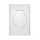 Központi porszívó fali csatlakozóaljzat RD fehér 80x105mm