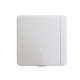 Központi porszívó falicsatlakozó EU fehér 90x90mm