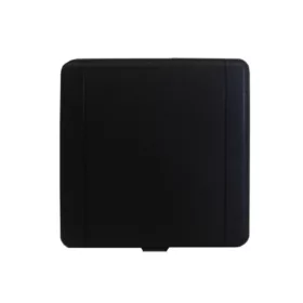 Központi porszívó falicsatlakozó EU fekete 90x90mm