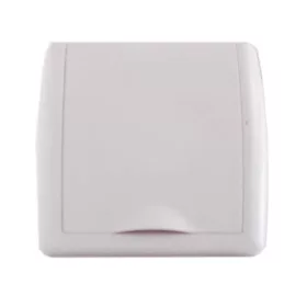 Központi porszívó falicsatlakozó Special fehér 90x90mm