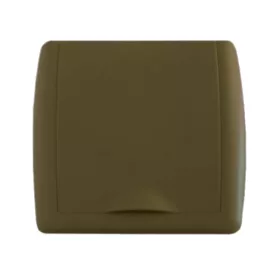 Központi porszívó falicsatlakozó Special barna 90x90mm