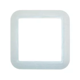 Központi porszívó fali csatlakozókeret EU fehér 115x115mm