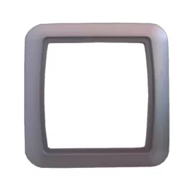 Központi porszívó fali csatlakozókeret Special ezüst 114x114mm