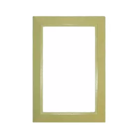 Központi porszívó fali csatlakozókeret RD vajszínű 150x105mm