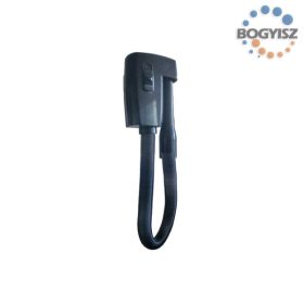   KÖZPONTI PORSZÍVÓ FALRA SZERELHETŐ FLEXIBILIS GÉGECSŐ - FEKETE – 3,6 MÉTER - (MORZSAPORSZÍVÓ)