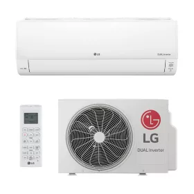 LG Deluxe DC09RK inverteres oldalfali klíma 2,5 kW