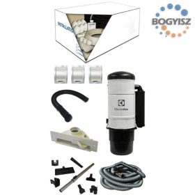   ELECTROLUX ELX285 1600W KÖZPONTI PORSZÍVÓ + 3 CSATLAKOZÓS SZERELŐCSOMAG + STANDARD TAKARÍTÓ KÉSZLET