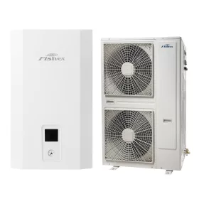   FISHER E-HEATR FHF-WHS-161CE3-3F LEVEGŐ-VÍZ HŐSZIVATTYÚ (HIDRAULIKUS EGYSÉG+KÜLTÉRI EGYSÉG) / 16 KW / A++ / R32