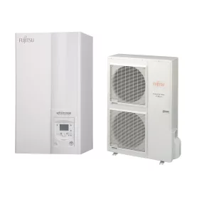  FUJITSU WSYK160DG9/WOYK160LCTA (hidraulikus egység+kültéri egység) Waterstage HP levegő-víz hőszivattyú "V2" (RVS21-F)15,2 kW,400V, R410 A