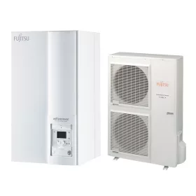   FUJITSU WSYG160DJ6/WOYG160LJL (hidraulikus egység+kültéri egység) Waterstage SHP levegő-víz hőszivattyú 16 kW,230V, R410 A