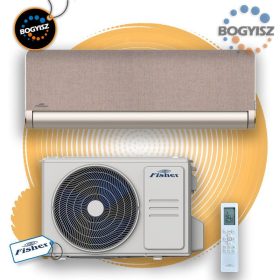   FISHER ART FSAIF-Art-124AE3-G-BR/FSOAIF-Art-124AE3 INVERTERES KLÍMA (GOLD/BROWN) / 3,5 kW / A+++ / R32