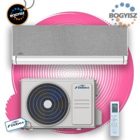   FISHER ART FSAIF-Art-124AE3-W-GR/FSOAIF-Art-124AE3 INVERTERES KLÍMA (WHITE/DARK GRAU) / 3,5 kW / A+++ / R32