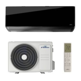   Fisher Black FSAIF-BL-91FE3 / FSOAIF-BL-91FE3 2,61 kW inverteres oldalfali klíma