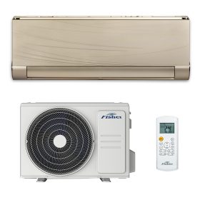   Fisher Art FSAIF-ART-92AE3-G / FSOAIF-ART-92AE3 arany 2,64 kW inverteres oldalfali klíma