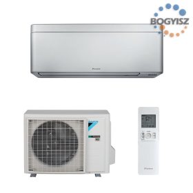   DAIKIN STYLISH FTXA25CS/RXA25A8 (EZÜST) INVERTERES KLÍMA / 2,5 KW / A+++ / R32