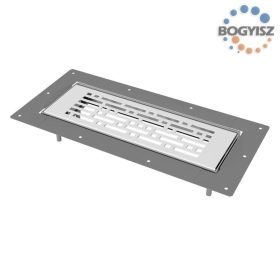 BLAUFAST GF 300X100 03 PADLÓ FÉM LÉGRÁCS 300X100 MM