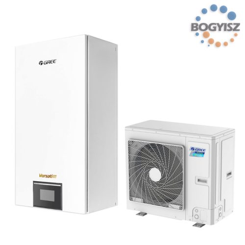 GREE VERSATI III GRS-CQ14PD/NHH-M – OSZTOTT RENDSZERŰ LEVEGŐ-VÍZ HŐSZIVATTYÚ / 13,96 KW