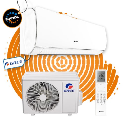GREE COMFORT PRO GWH09ACCXB-K6DNA1G INVERTERES KLÍMA / 2,7 KW / A+++ / R32