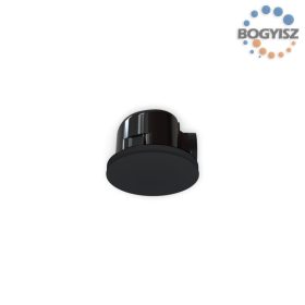   VENTS HBF 250 MENNYEZETI CENTRIFUGÁLIS VENTILÁTOR - KEREK FEKETE DEKORATÍV FEHÉR/FEKETE ELŐLAP