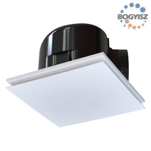VENTS HBF 250 MENNYEZETI CENTRIFUGÁLIS VENTILÁTOR - NÉGYSZÖG FEHÉR DEKORATÍV FEHÉR/FEKETE ELŐLAP