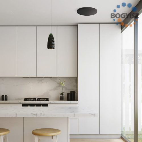 VENTS HBF 250 T MENNYEZETI CENTRIFUGÁLIS VENTILÁTOR - KEREK FEHÉR DEKORATÍV FEHÉR/FEKETE ELŐLAP