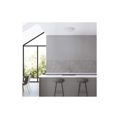 VENTS HBF 250 T MENNYEZETI CENTRIFUGÁLIS VENTILÁTOR - KEREK FEHÉR DEKORATÍV FEHÉR/FEKETE ELŐLAP