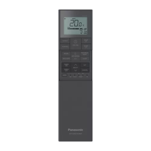 Panasonic Etherea KIT-XZ25-CKE-H inverteres oldalfali klíma 2,5 kW grafitszürke