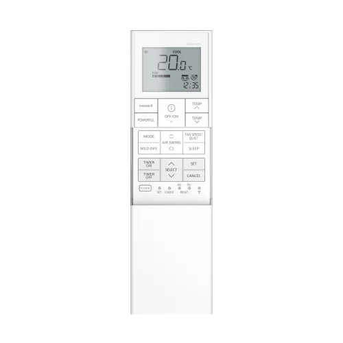 Panasonic Etherea KIT-XZ35-CKE inverteres oldalfali klíma 3,5 kW ezüst
