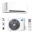 Midea Breezeless E MCB2-09-SP inverteres oldalfali klíma 2,6 kW