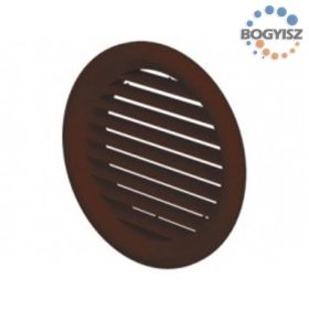   VENTS KEREK SZELLŐZŐRÁCS SZÚNYOGHÁLÓVAL D/KÜLSŐ/=47 D=59 BARNA