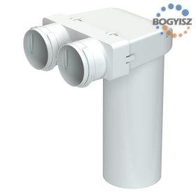 BLAUFAST RPZ 125/75X2 MENNYEZETI MŰANYAG SZELEPFOGADÓ IDOM