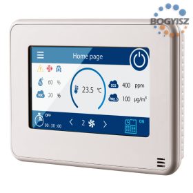 BLAUBERG S25 ÉRINTŐGOMBOS FALRA SZERELHETŐ VEZÉRLŐPANEL